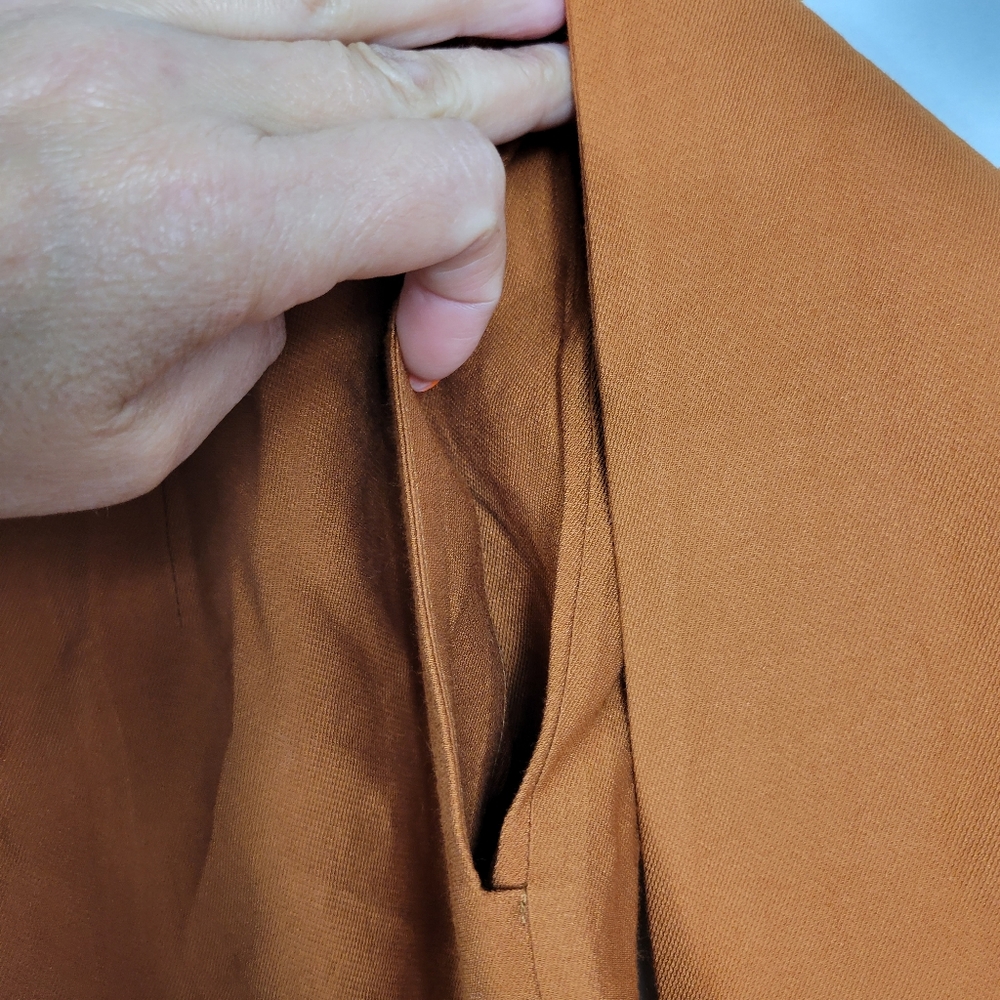 Materiel wide leg pants - Picture 7 of 9